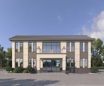 Modern Building Appearance-ID:501032114