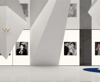 Modern Exhibition Hall-ID:255722051