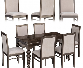 Modern Dining Table And Chairs-ID:897794963