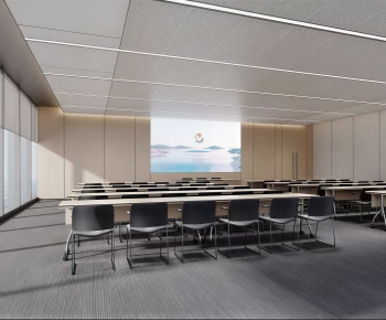 Modern School Classrooms-ID:648281105