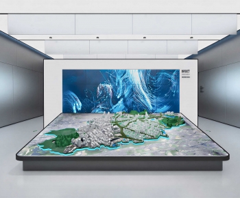 Modern Exhibition Hall-ID:741720911