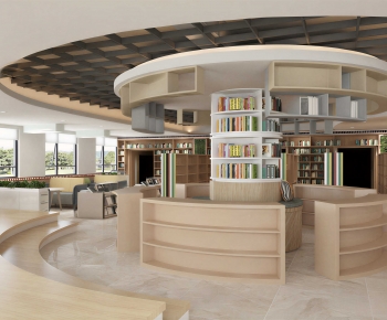 Modern Bookstore Book Bar-ID:915828945