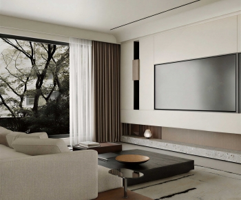 Modern A Living Room-ID:380259993