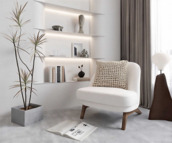 Modern Single Sofa-ID:637078052