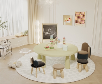 Modern Children's Table/chair-ID:209876067