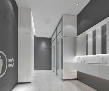 Modern Public Toilet-ID:645181899