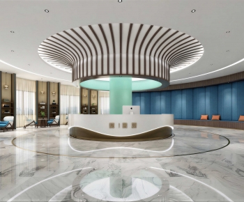 Modern Office Reception Desk-ID:178982976