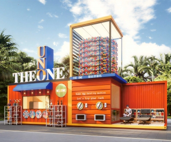 Modern Building Appearance-ID:970261108