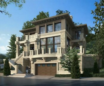 Modern Villa Appearance-ID:396809621