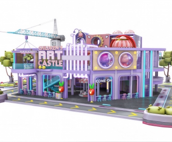 Modern Building Appearance-ID:529341946