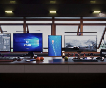 Modern Computer/Computer Screen-ID:618223914