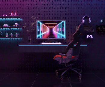 Modern Esports Tables And Chairs-ID:834059749