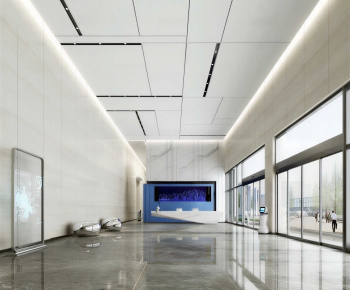 Modern Office Reception Desk-ID:788418054