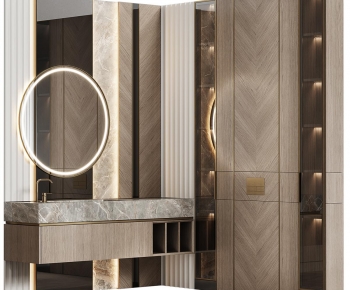 Modern Bathroom Cabinet-ID:653908019