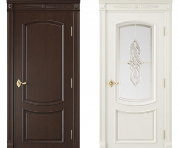 European Style Single Door-ID:593364007