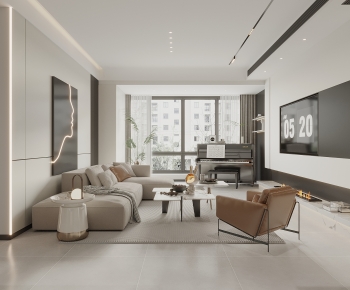 Modern A Living Room-ID:926079032