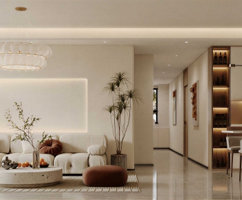 Modern A Living Room-ID:777266036