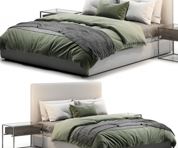 Modern Double Bed-ID:527930317