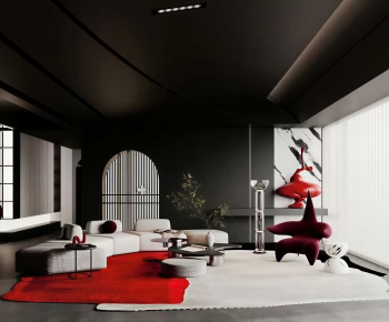 Modern A Living Room-ID:386779354