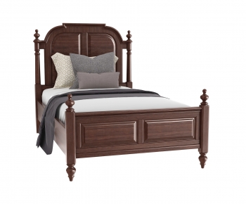 American Style Double Bed-ID:980540047