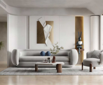 Modern A Living Room-ID:372939112