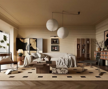 Modern A Living Room-ID:903599395