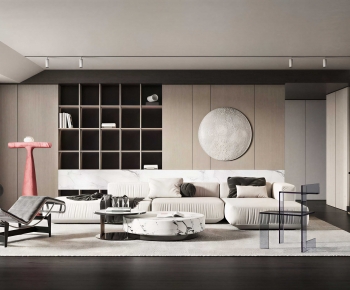 Modern A Living Room-ID:582998994