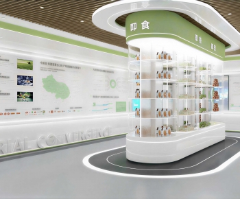 Modern Exhibition Hall-ID:887959054
