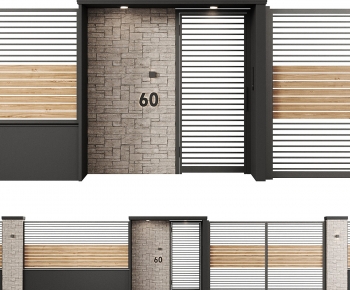 Modern Fence-ID:892834901