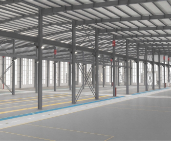 Modern Factory Floor/warehouse-ID:461879975