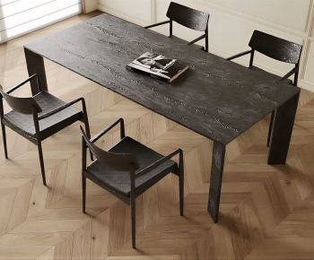 Modern Dining Table And Chairs-ID:571289063