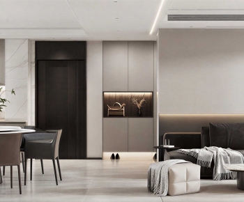 Modern A Living Room-ID:257308014
