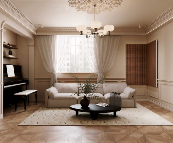 Modern A Living Room-ID:621412041