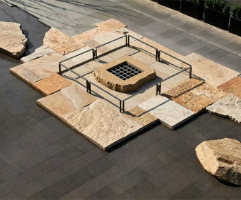 New Chinese Style Rockery Waterscape-ID:451802025