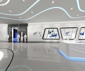 Modern Exhibition Hall-ID:972872026