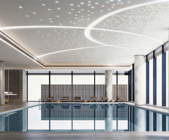 Modern Swimming Pool-ID:446862946