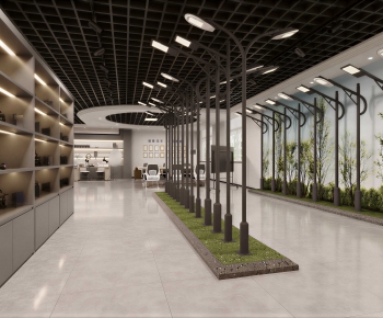 Modern Exhibition Hall-ID:210909892