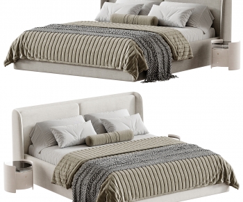 Modern Double Bed-ID:126307019