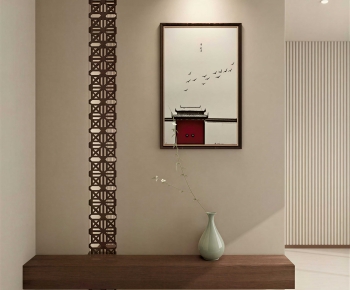 New Chinese Style Hallway-ID:714315891