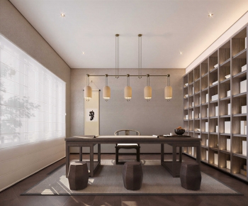 New Chinese Style Tea House-ID:407198916