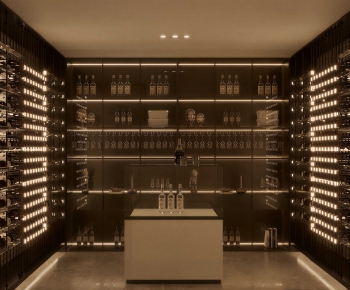 Chinese Style Wine Cellar/Wine Tasting Room-ID:356388096