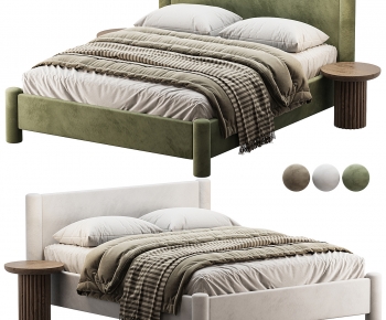 Modern Double Bed-ID:337153917