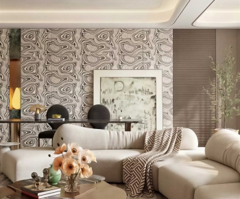 Modern A Living Room-ID:685722119