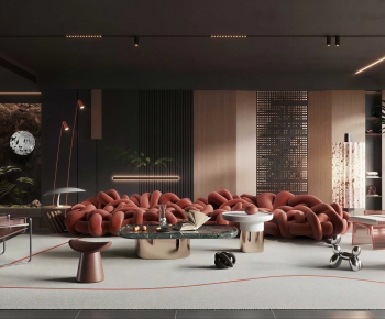 Modern A Living Room-ID:840220571