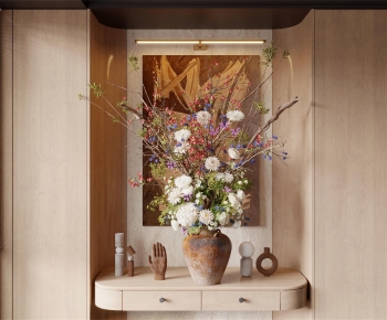 现代花瓶 花艺-3277897