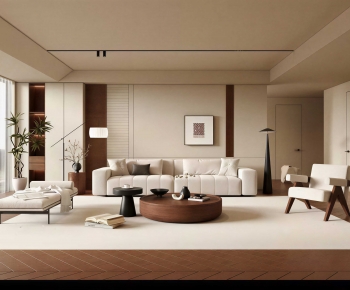 Wabi-sabi Style A Living Room-ID:273945096