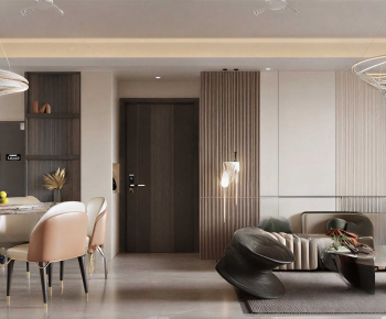 Modern A Living Room-ID:134988078