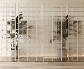 Modern Glass Screen Partition-ID:471354012