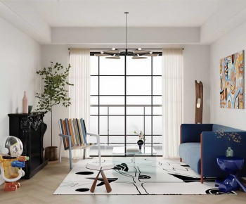 Modern A Living Room-ID:456608066