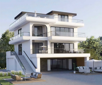 Modern Detached Villa-ID:450630905